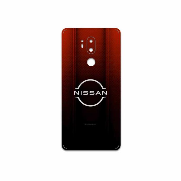 برچسب پوششی ماهوت مدل Nissan-Logo مناسب برای گوشی موبایل ال جی G7 PLUS THINQ MAHOOT Nissan-Logo Cover Sticker for LG G7 PLUS THINQ